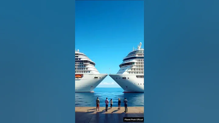 Unexpected Crash — Two Cruise Ships Cross Paths Near the Port!