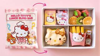 🎀 I Made a Hello Kitty Blind Lunch Box! 🍱✨