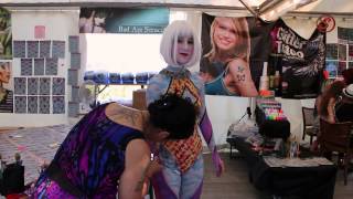World Bodypainting Festival 2015 - Bad Ass Stencils by Andrea O'Donnell