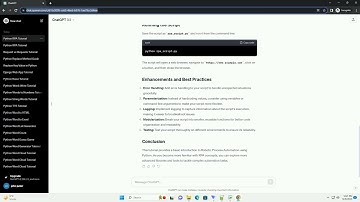 robotic process automation using python