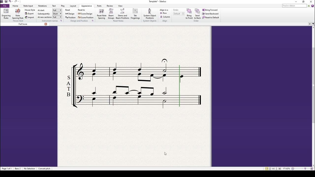 4 3 suspension C major YouTube