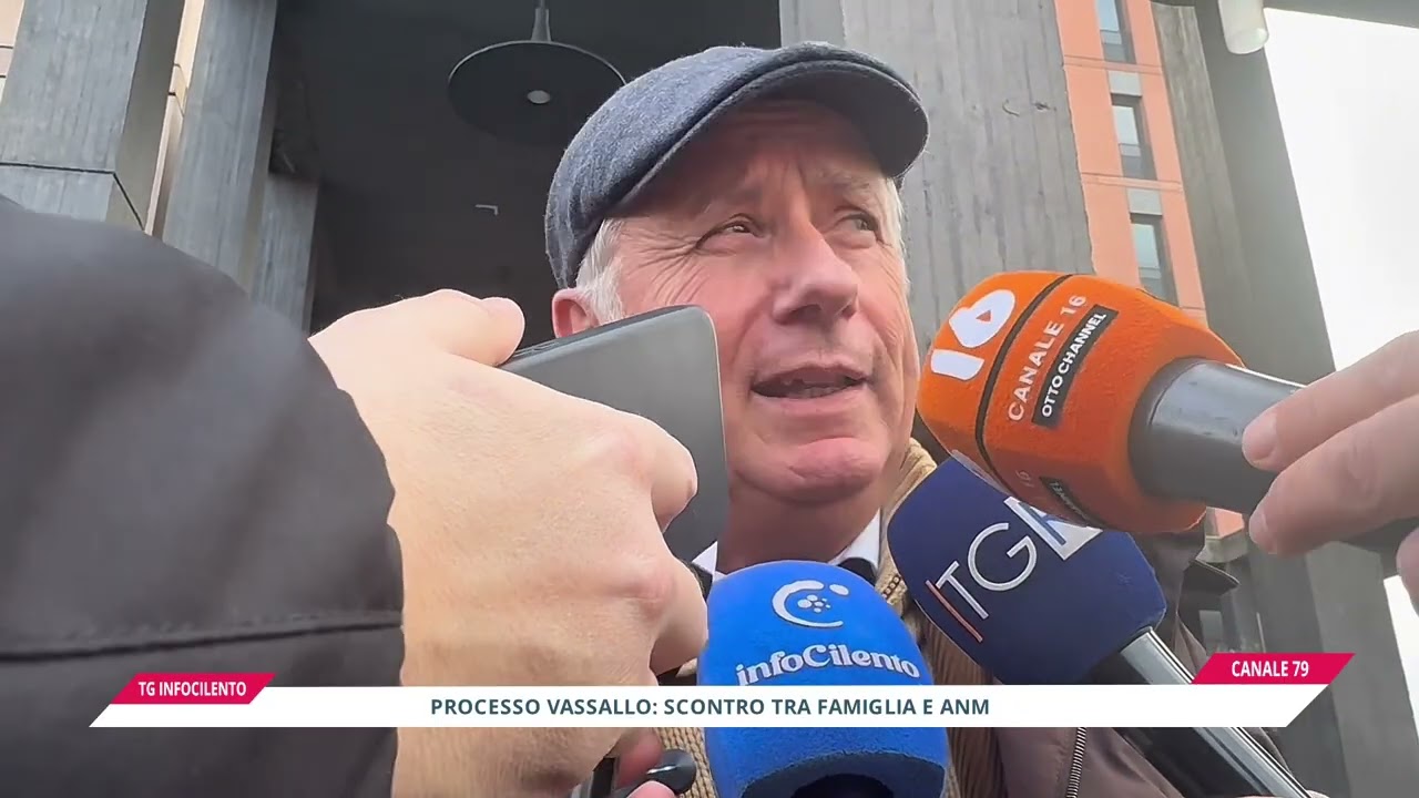Processo Vassallo: scontro tra famiglia e ANM