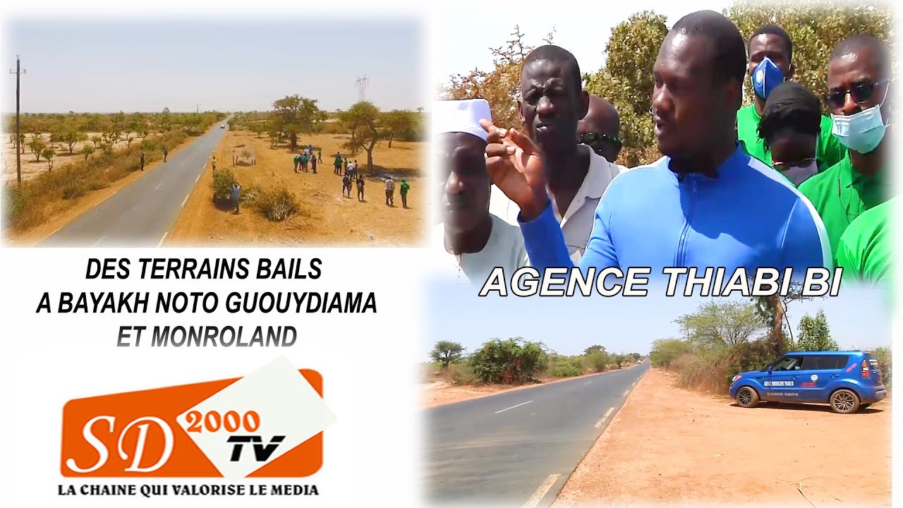 AGENCE THIABI BI  DES TERRAINS BAILS A NOTO GUOUYDIAMA  BAYAKH ET MONROLAND