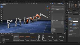 Animaquina Overview — Interactive Robot Development in Blender