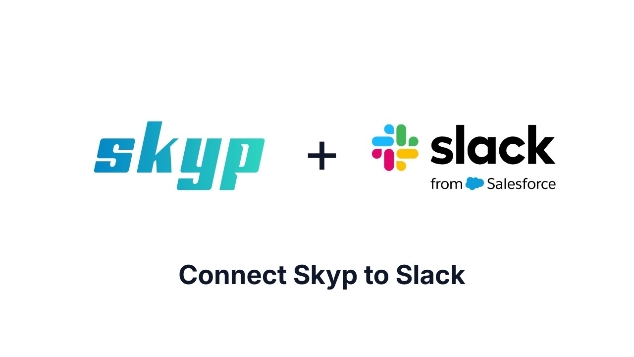 How to connect Skyp to Slack