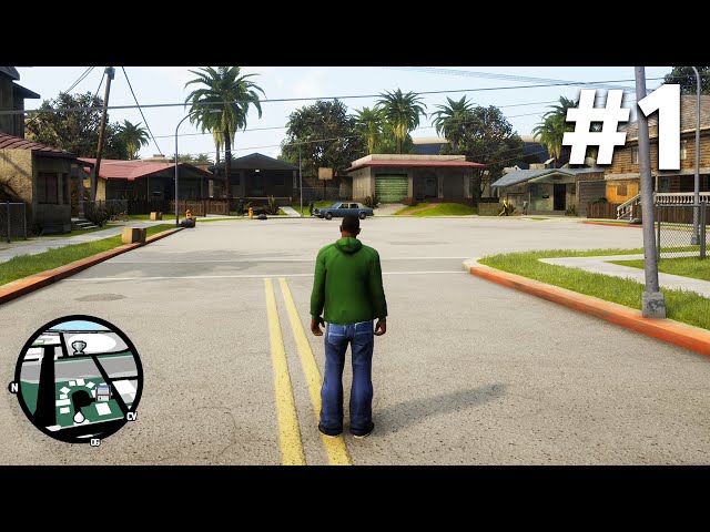 GTA San Andreas Definitive Edition - Part 1 - HERE WE GO AGAIN.. 