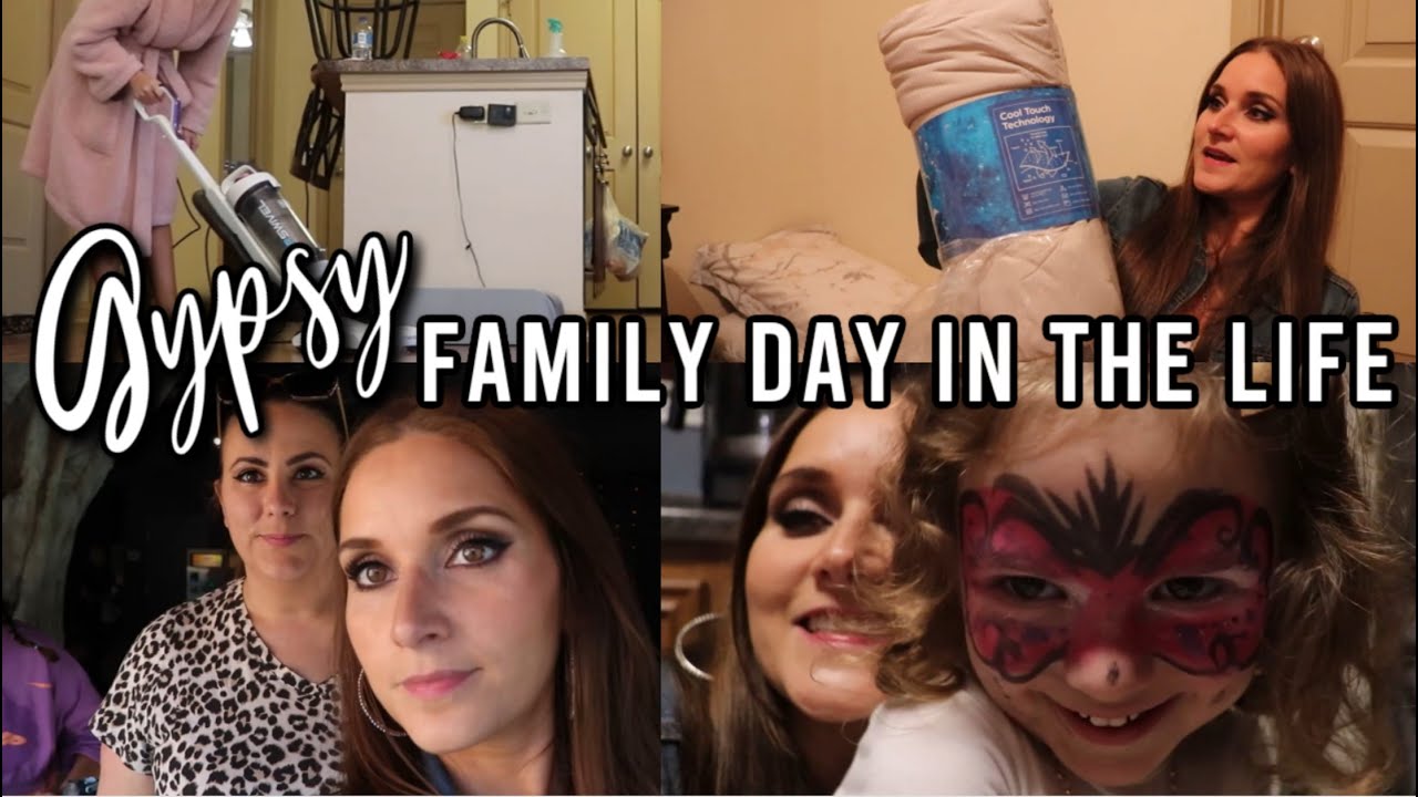GYPSY HOUSEWIFE DAY IN THE LIFE WITH FAMILY + CLEANING YouTube