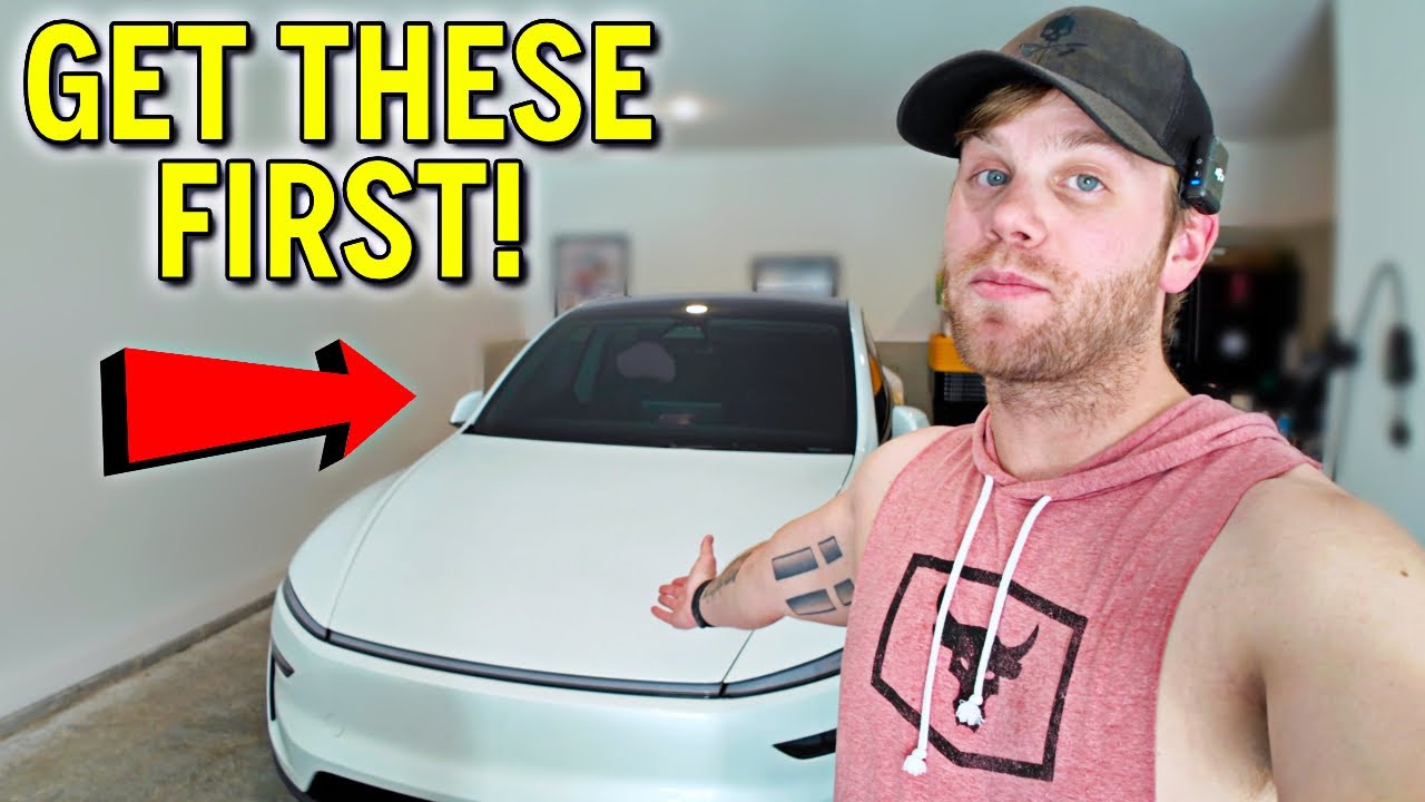 3 Must Have Day 1 Accessories For Your Tesla Model Y Juniper - YouTube
