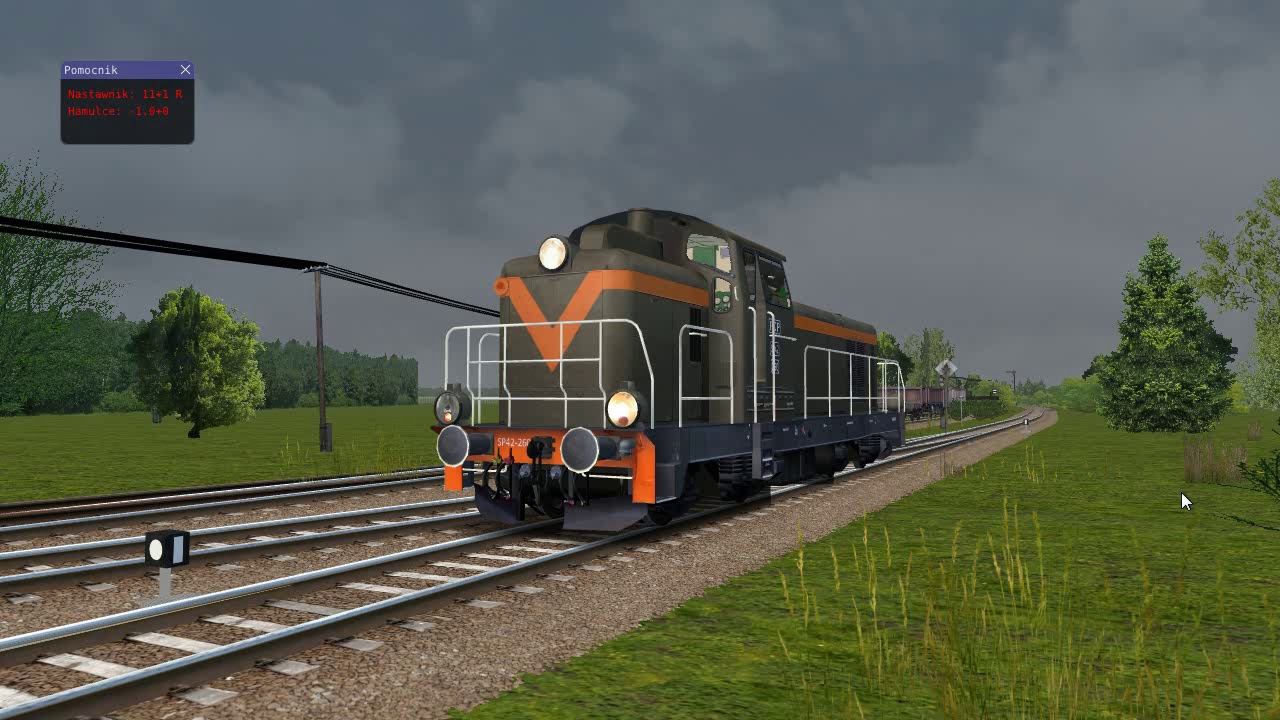 MASZYNA EU07 SP42-260 cała trasa retro i ciekawe dziwięki