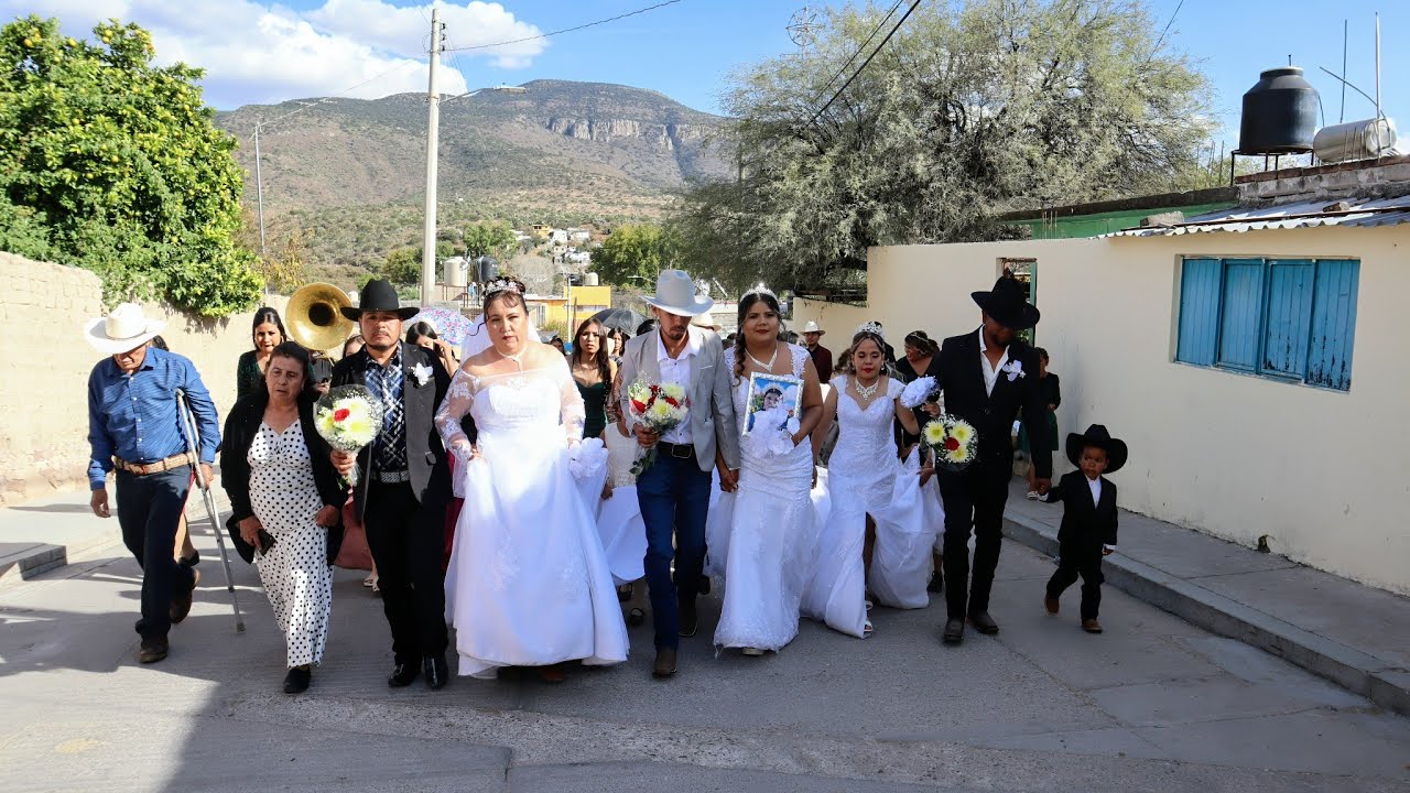 Recepción de Boda Triple🤵🏼 Arnulfo y María Magdalena 👰🏼 Adrian y Melany 💍 José Ángel y Eugenia 💐 P.2