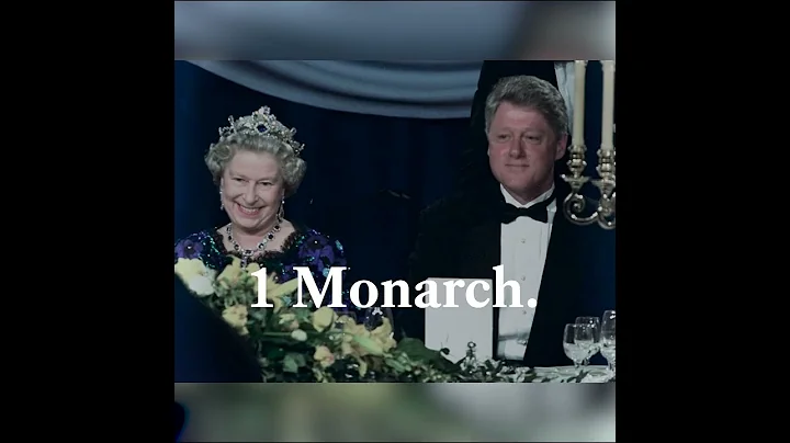 Mourning Queen Elizabeth II 1926-2022. 14 Presidents. 1 Monarch.