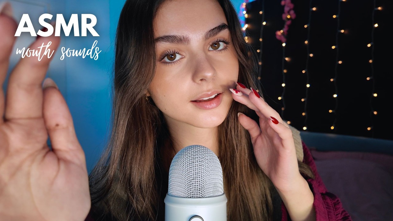 ASMR - BRUITS DE BOUCHE AVEC LA SENSIBILITÉ DU MICRO AU MAXIMUM