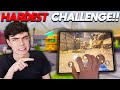 I used 1 hand to play ranked in COD Mobile and what happened was INSANE... (CHALLENGE)