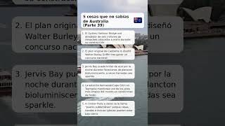 5 curiosidades de Australia #Shorts