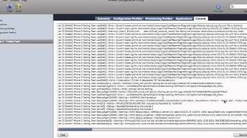 iPhone Configuration Utility
