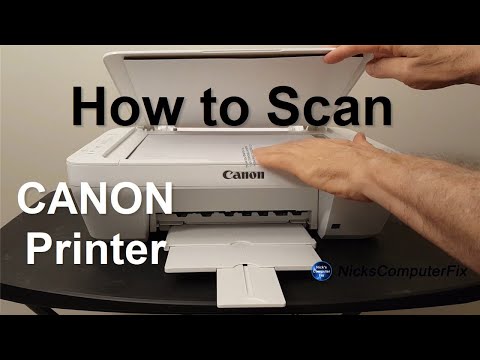 Video: ¿Cómo escaneo con Canon Pixma mg2460?