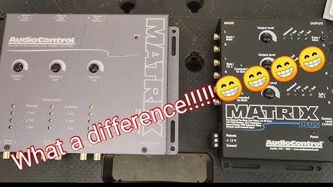 AudioControl Matrix Plus installed . #audiocontrol #Matrixplus