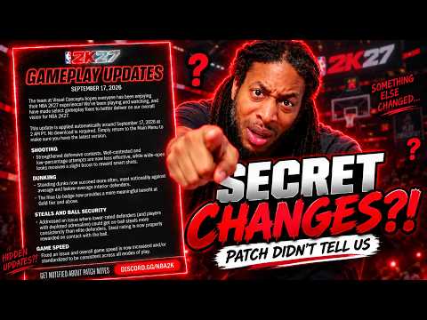 NBA 2K27 Just Got an Update … But They HID the Biggest Changes! 😳
