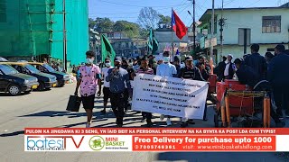 Pulom Ka Jingdawa Ki 3 Seng, Yn Ïaid Beit Ka Personal Interview Na Ka Bynta Ka Post Lda Typist