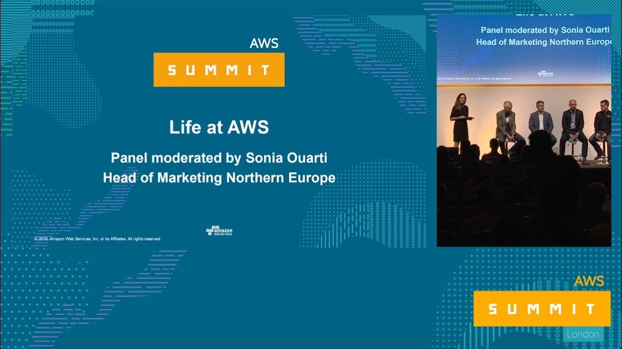 AWS Summit Series 2017: London - Life at AWS
