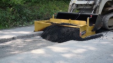 Skid Steer Paver Attachment by Roadrunner Equipment