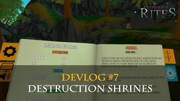 Early Access Devlog 07: Destruction Shrines - Vengeful Rites
