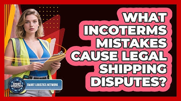 What Incoterms Mistakes Cause Legal Shipping Disputes? - Smart Logistics Network