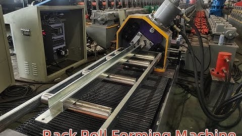 Rack Roll Forming Machine Video