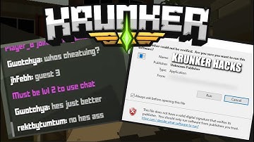 I was accused of Hacking in Krunker