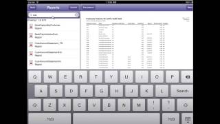 Microsoft Dynamics AX Reports on Mobile