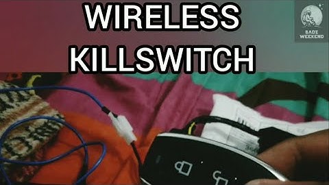 WIRELESS KILLSWITCH on NMAX