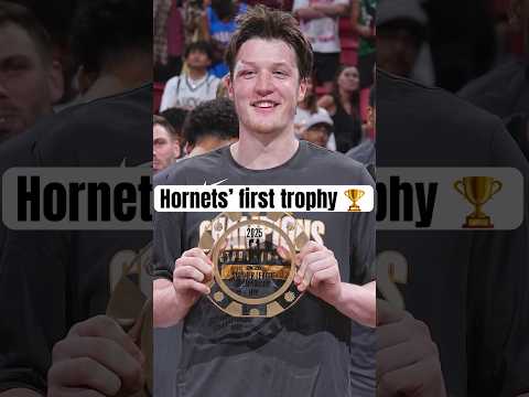 The Hornets finally won a title 🤷♂️