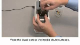 Cleaning the Printer HC100 บาร์โค้ด ปริ้นเตอร์ WRISTBAND PRINTER