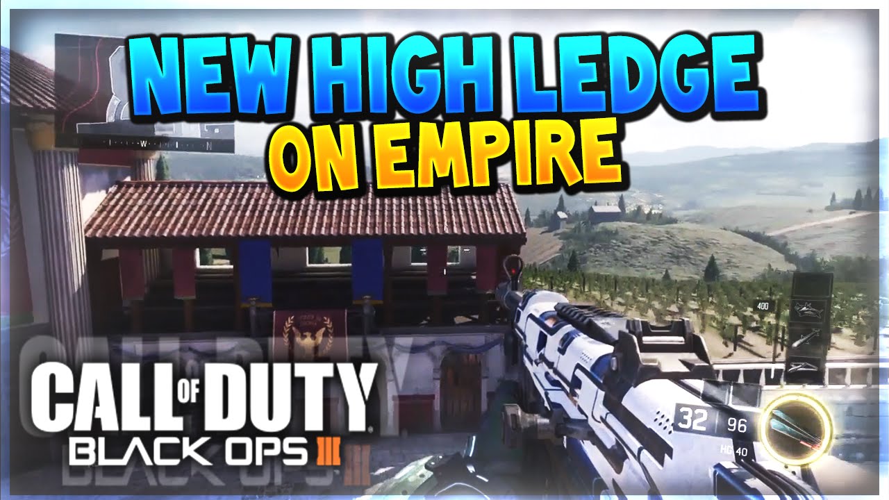 BLACK OPS 3 DLC 3 GLITCHES : NEW HIGH LEDGE ON EMPIRE (RAID REMAKE) - (COD BLACK OPS 3 GLITCHES)