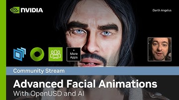 Advanced Facial Animations with OpenUSD and AI