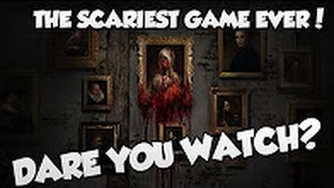 SUPER SCARY NEW HORROR GAME, CHECK IT OUT!!! - Layers of fear part 1