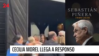 Thumbnail for Cecilia Morel llega a responso por la muerte del expresidente Sebastián Piñera en Lago Ranco