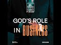 Gods role in business