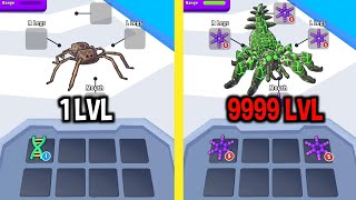 MAX LEVEL in Spider Evolution 3D Gameplay