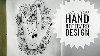 In this videos i've show step by tutorial of i live you hand sign with
flower design on note card. beautiful is perfect for anniversary
card...