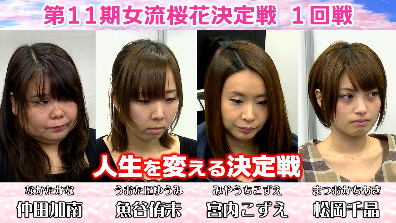 【麻雀】第11期女流桜花決定戦１回戦