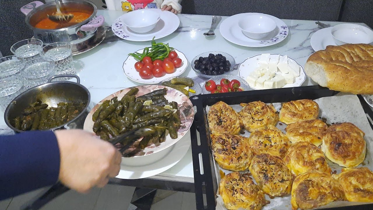 MİSAFİRLİ İFTAR MENÜM / İFTAR SOFRAM / #ramazan #ramadan #iftar #sofra #food #vlog #sahur #yemek 