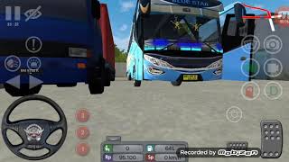 Mengendari blue star di bus simulator indonesia screenshot 4
