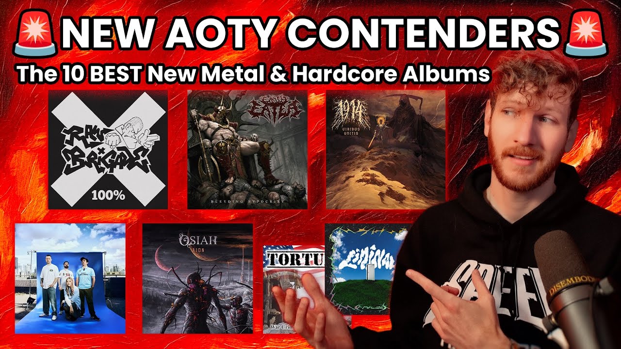 LAST MINUTE AOTY CONTENDERS 🚨 The BEST New Death Metal, Hardcore Metalcore, & Deathcore Music