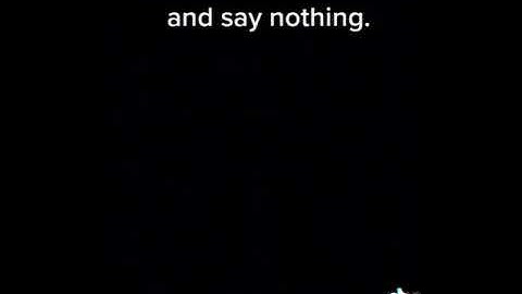 Send this to your friend  and say nothing