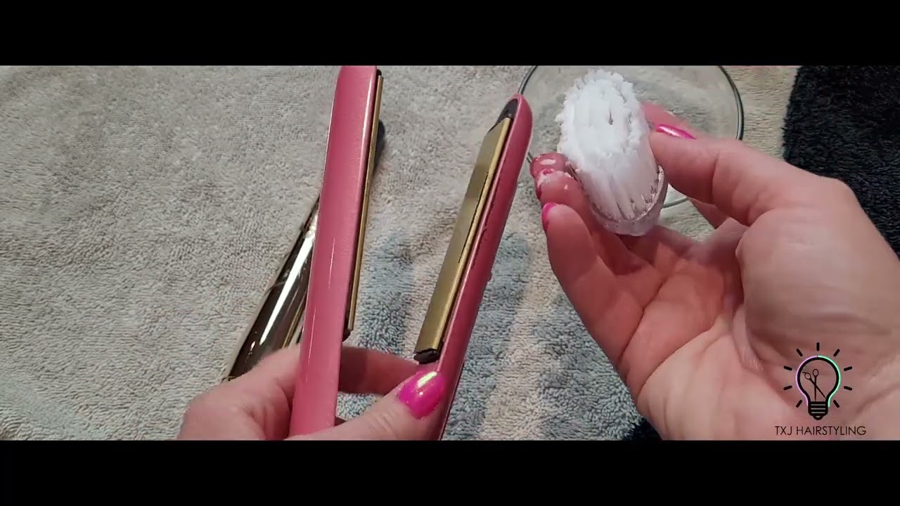 cleaning solution hot tools styling iron cleaner