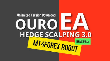 OURO HEDGE SCALPING 3.0 EA - Back-TEST & Unlimited Version Download