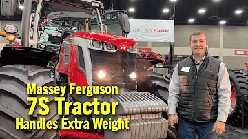 Kolik váží traktor Massey Ferguson 7S 210?