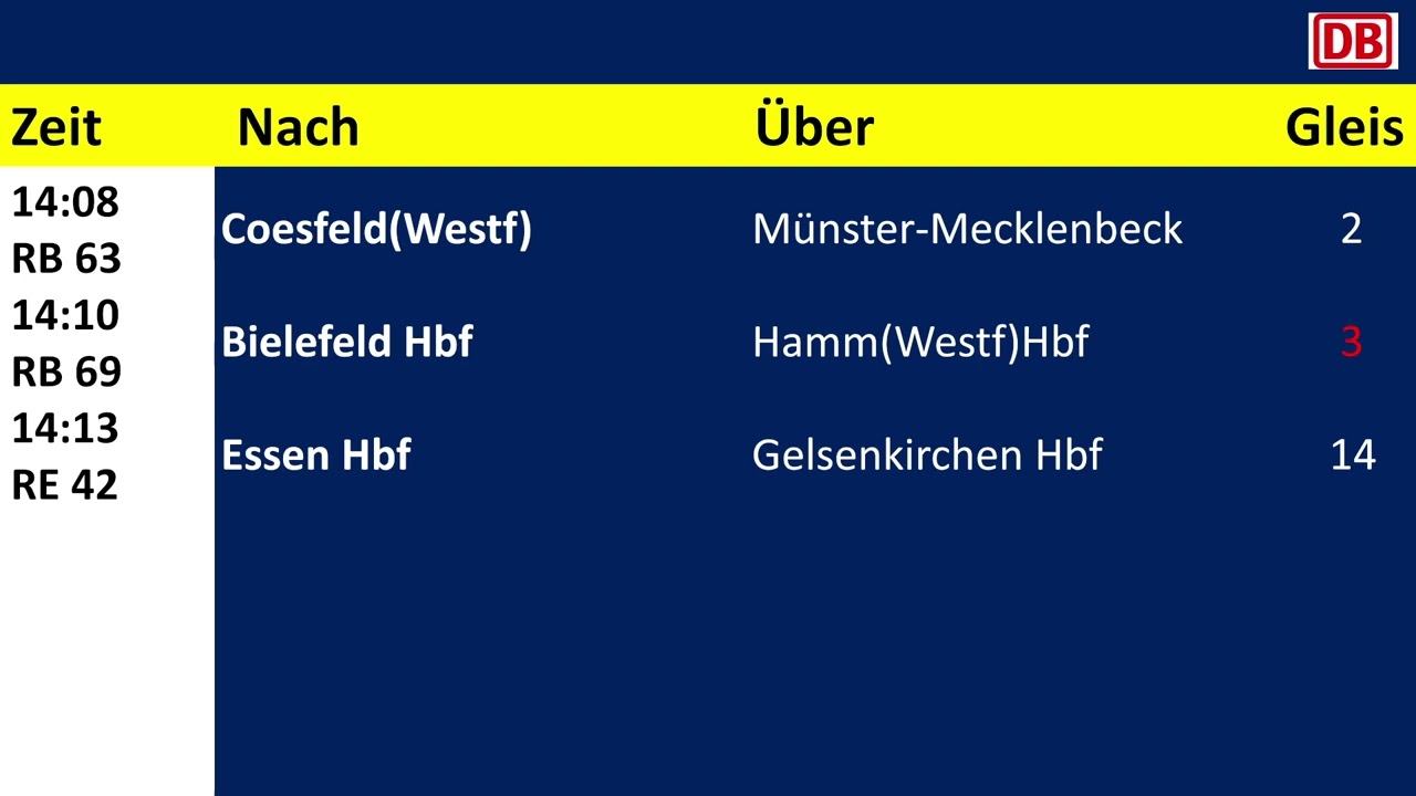 Heiko Grauel Ansagen aus Münster(Westf)Hbf 2025