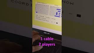 VIC-20 battleship physical vs emulated #tutorial